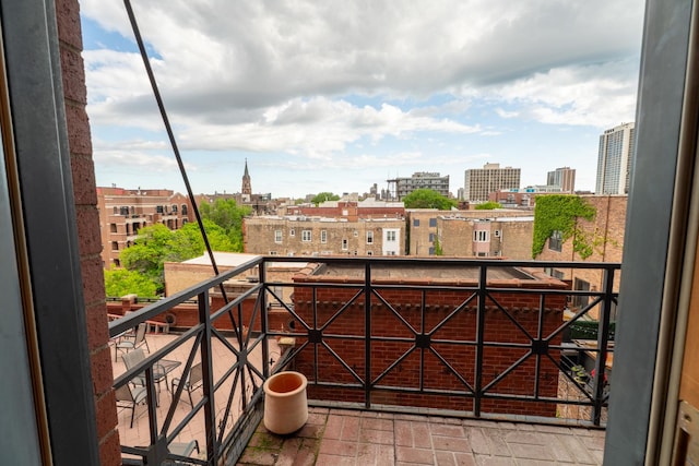 1444 N Orleans St Unit 6C, Chicago, IL 60610 - balcony with a view of city