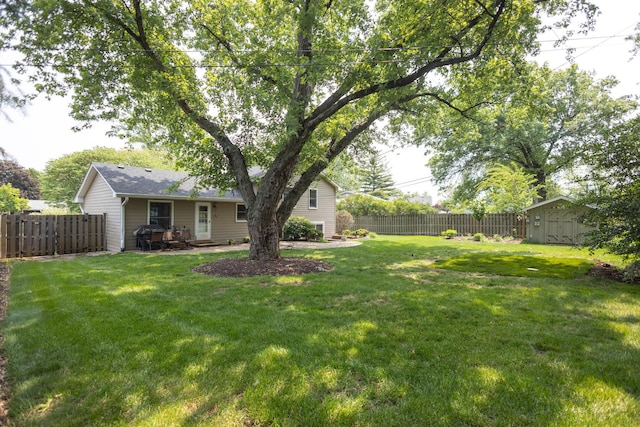 0N244 Peter Rd, Winfield, IL 60190 - fenced backyard with a shed