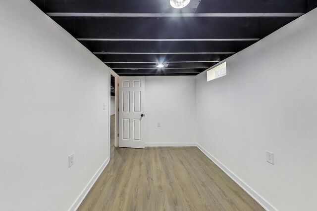 839 N Kildare Ave, Chicago, IL 60651 - finished basement with wood finished floors and baseboards