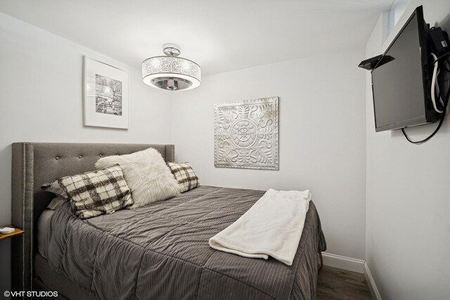 400 E Randolph St Unit 826, Chicago, IL 60601 - bedroom featuring wood finished floors and baseboards