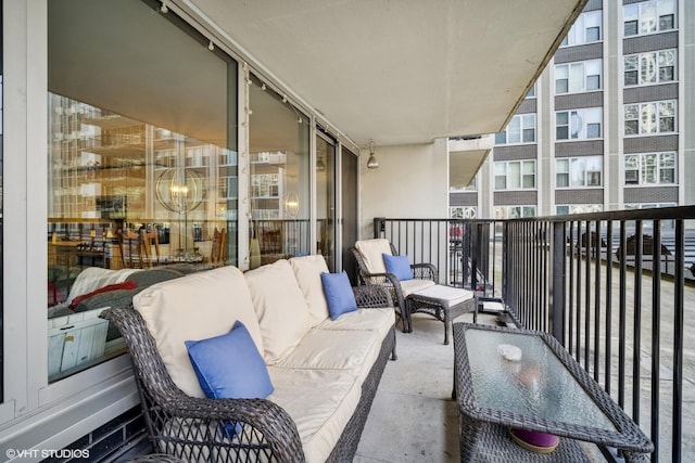 400 E Randolph St Unit 826, Chicago, IL 60601 - balcony with an outdoor living space