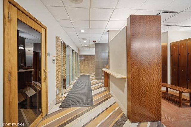 400 E Randolph St Unit 826, Chicago, IL 60601 - hall featuring a paneled ceiling