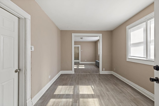 161 E 25th St, Chicago Heights, IL 60411 - unfurnished room with wood finished floors and baseboards