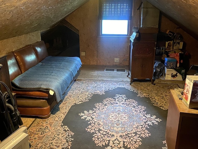 2110 N Mobile Ave, Chicago, IL 60639 - bedroom with vaulted ceiling