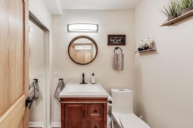 6 Plover Ct, Woodridge, IL 60517 - bathroom with vanity and toilet