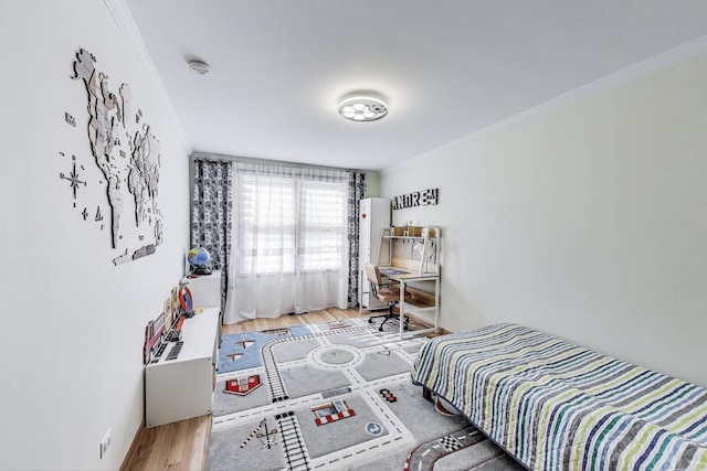 6 Plover Ct, Woodridge, IL 60517 - bedroom featuring wood finished floors and ornamental molding