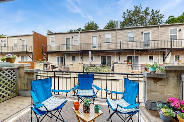 3649 W Cornelia Ave Unit C, Chicago, IL 60618 - balcony with a residential view