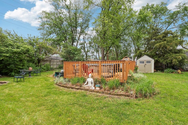 11537 S Neenah Ave, Worth, IL 60482 - view of yard with a deck