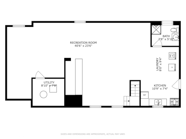 8212 S Bishop St, Chicago, IL 60620 - view of home floor plan