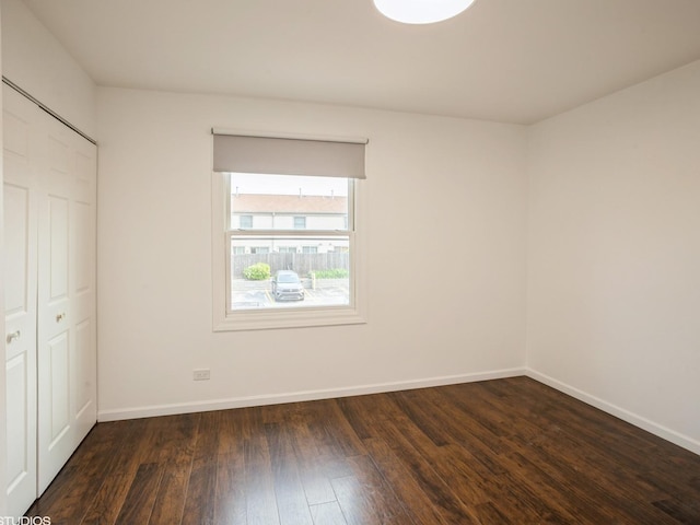 1812 Bristol Walk Unit 1812, Hoffman Estates, IL 60169 - unfurnished bedroom featuring wood finished floors and baseboards