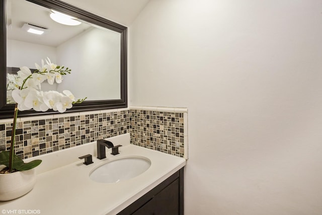 1812 Bristol Walk Unit 1812, Hoffman Estates, IL 60169 - bathroom featuring decorative backsplash and vanity