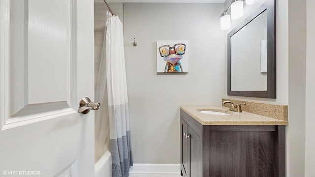 5400 Walnut Ave Unit 201, Downers Grove, IL 60515 - bathroom with vanity and shower / tub combo