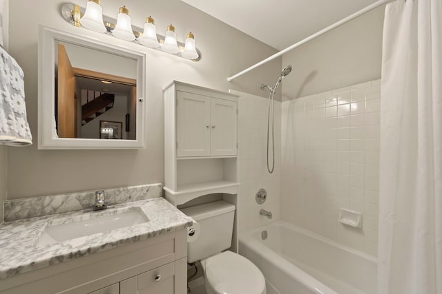 3072 Carlton Ct, Westchester, IL 60154 - full bathroom with shower / bathtub combination with curtain and vanity