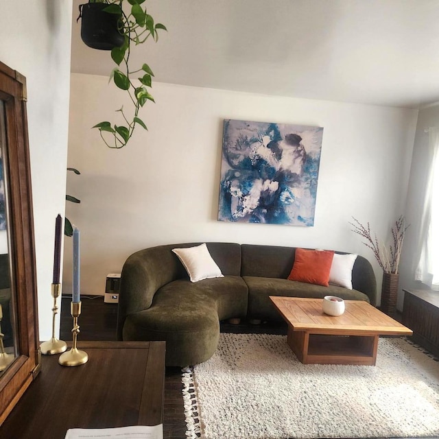 2040 W Shakespeare Ave, Chicago, IL 60647 - living room featuring wood finished floors