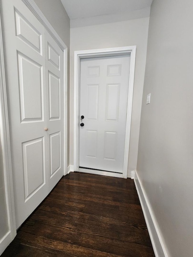 1332 S Lawndale Ave, Chicago, IL 60623 - empty room featuring dark wood finished floors and baseboards