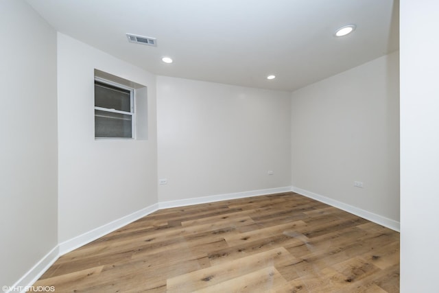 1332 S Lawndale Ave, Chicago, IL 60623 - empty room featuring recessed lighting and wood finished floors