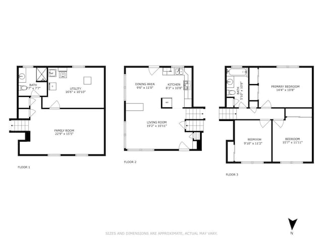 803 W Miner St, Arlington Heights, IL 60005 - floor plan / room layout