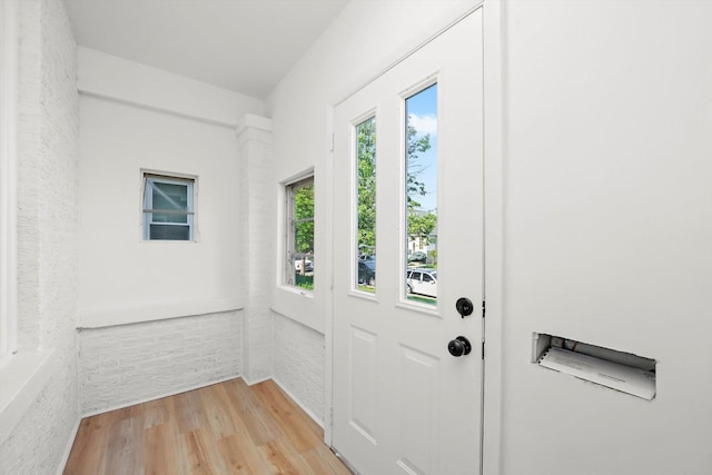3633 N Lotus Ave, Chicago, IL 60641 - doorway featuring light wood-type flooring