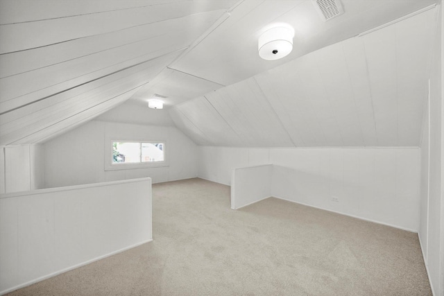 3633 N Lotus Ave, Chicago, IL 60641 - additional living space featuring carpet flooring and lofted ceiling