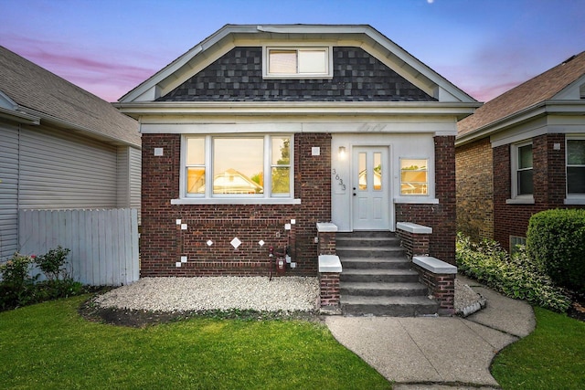 3633 N Lotus Ave, Chicago, IL 60641 - view of front of house featuring entry steps and brick siding