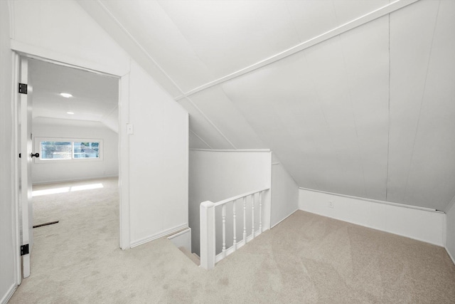 3633 N Lotus Ave, Chicago, IL 60641 - additional living space featuring carpet flooring and lofted ceiling