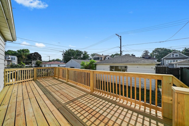 3633 N Lotus Ave, Chicago, IL 60641 - view of deck