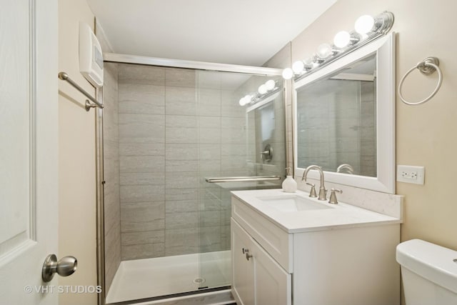 354 W Pleasant Hill Blvd, Palatine, IL 60067 - full bathroom featuring vanity and a shower stall