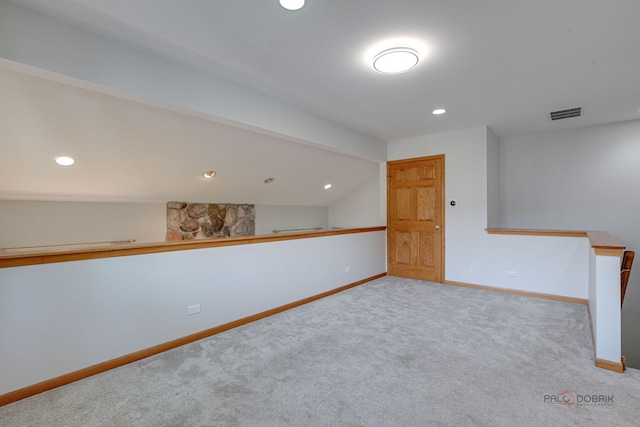 26371 N Elmwood Ave, Mundelein, IL 60060 - unfurnished room featuring carpet flooring and recessed lighting