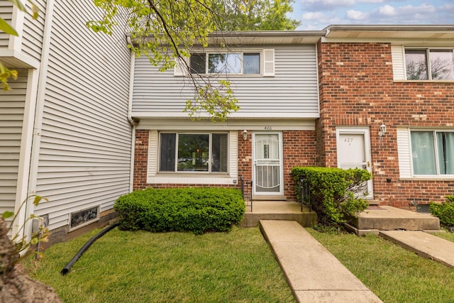 426 Greentree Ln, Bolingbrook, IL 60440 - multi unit property with a front lawn and brick siding