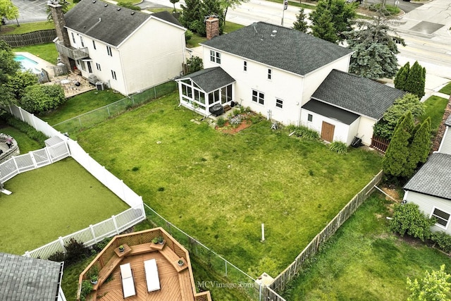 3835 Huntington Blvd, Hoffman Estates, IL 60192 - aerial view