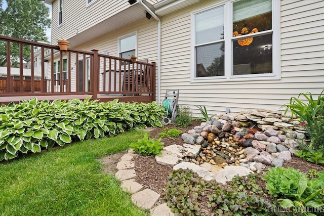 2937 Arbor Ln, Aurora, IL 60502 - view of side of property featuring a deck