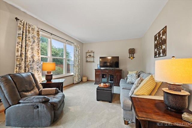 2937 Arbor Ln, Aurora, IL 60502 - living area with carpet and baseboards