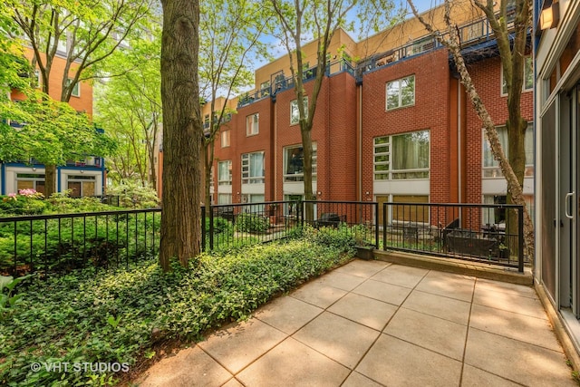 23 N Racine Ave Unit 405, Chicago, IL 60607 - view of patio / terrace