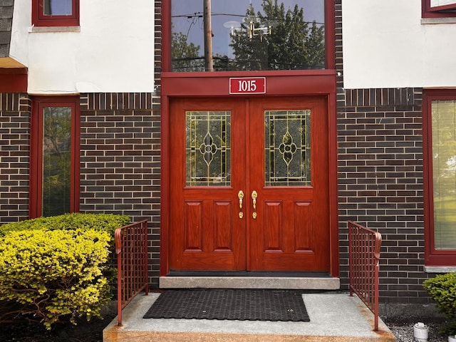 1015 Deerfield Rd Unit 132, Deerfield, IL 60015 - entrance to property with brick siding and stucco siding