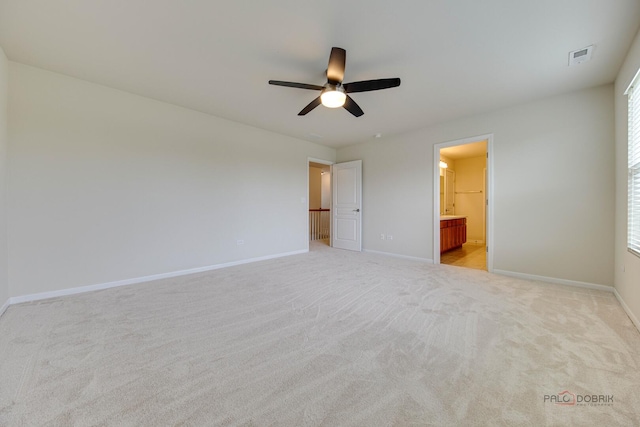 3452 Birch Ln, Naperville, IL 60564 - unfurnished bedroom featuring light colored carpet, baseboards, and ensuite bath