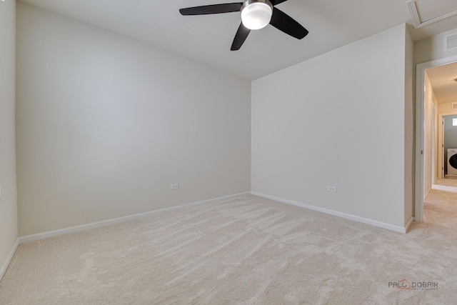 3452 Birch Ln, Naperville, IL 60564 - empty room with light carpet and baseboards
