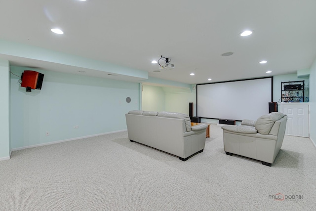 3452 Birch Ln, Naperville, IL 60564 - cinema room featuring recessed lighting, carpet flooring, and baseboards