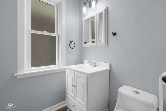 5719 S Spaulding Ave, Chicago, IL 60629 - half bath featuring toilet and vanity