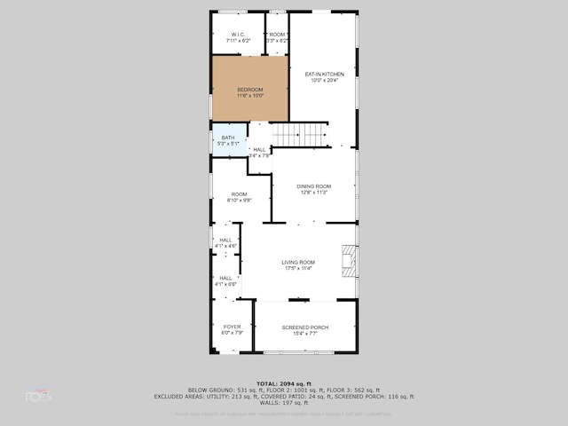 5719 S Spaulding Ave, Chicago, IL 60629 - property floor plan