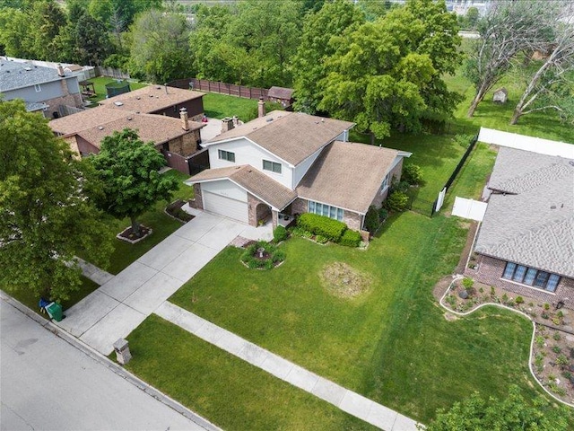 14542 S Mustang Dr, Homer Glen, IL 60491 - view from above of property