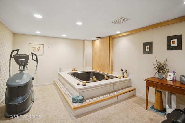30 W Wimbolton Dr Unit 30, Mount Prospect, IL 60056 - misc room featuring light colored carpet and recessed lighting