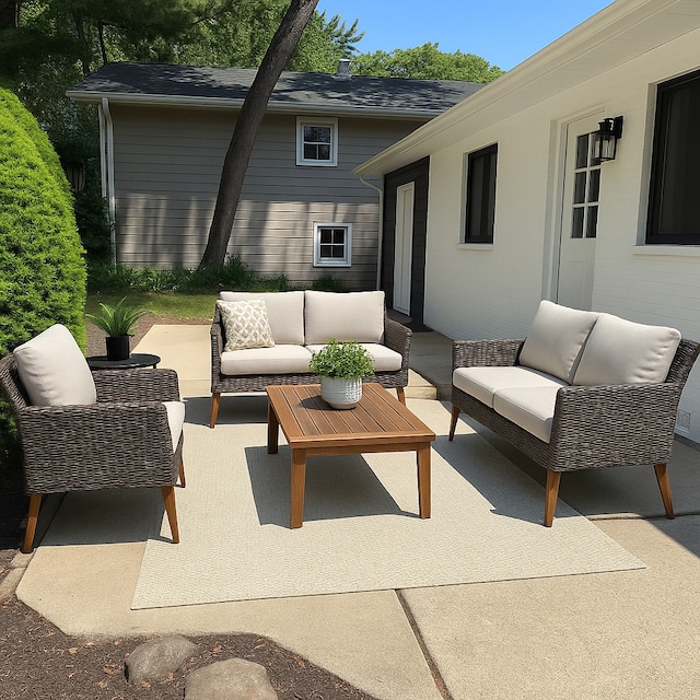 222 S Maple St, Palatine, IL 60067 - view of patio / terrace with outdoor lounge area