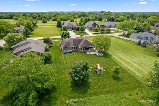 3880 W Nettle Creek Dr, Morris, IL 60450 - aerial view of a tree filled landscape