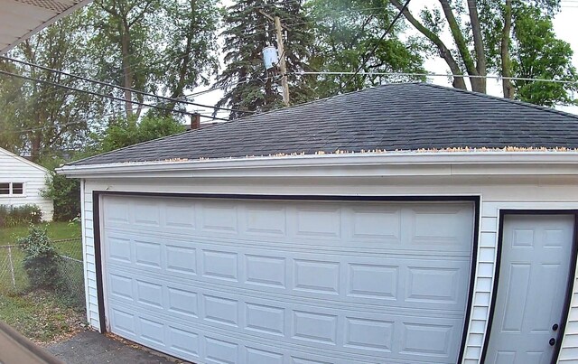 482 Fitch Rd, Chicago Heights, IL 60411 - view of garage