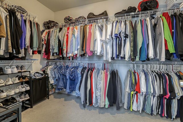11316 Maplewood Dr, Plainfield, IL 60585 - walk in closet featuring carpet