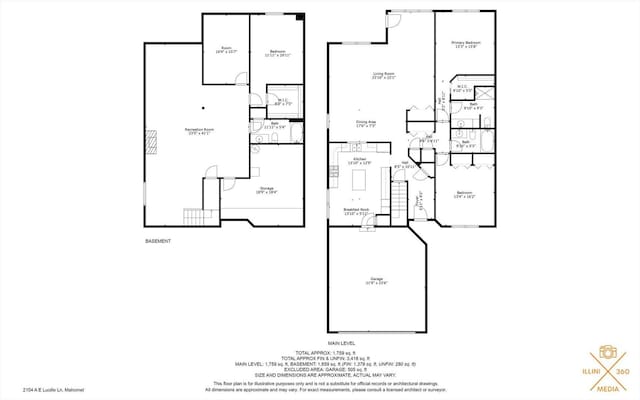 2104A Lucille Ln, Mahomet, IL 61853 - view of room layout