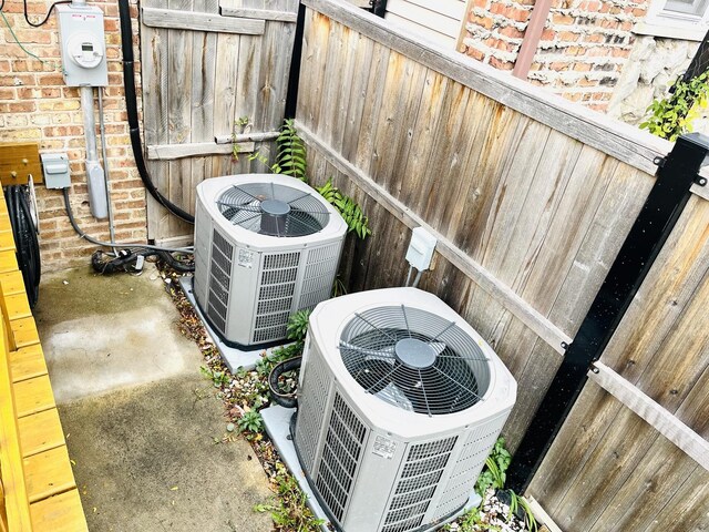 3431 N Kostner Ave, Chicago, IL 60641 - exterior view of central AC unit and electric meter