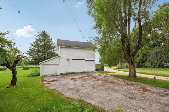 9014 Alden Rd, Harvard, IL 60033 - detached garage with asphalt driveway