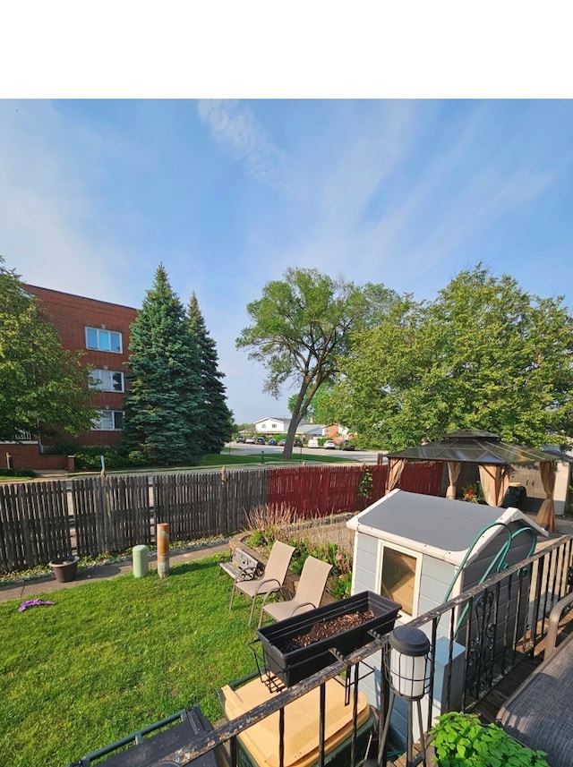 7108 Niles Ave, Niles, IL 60714 - view of yard featuring a fire pit