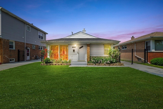 7830 S Kolmar Ave, Chicago, IL 60652 - view of front of property with brick siding and a gate